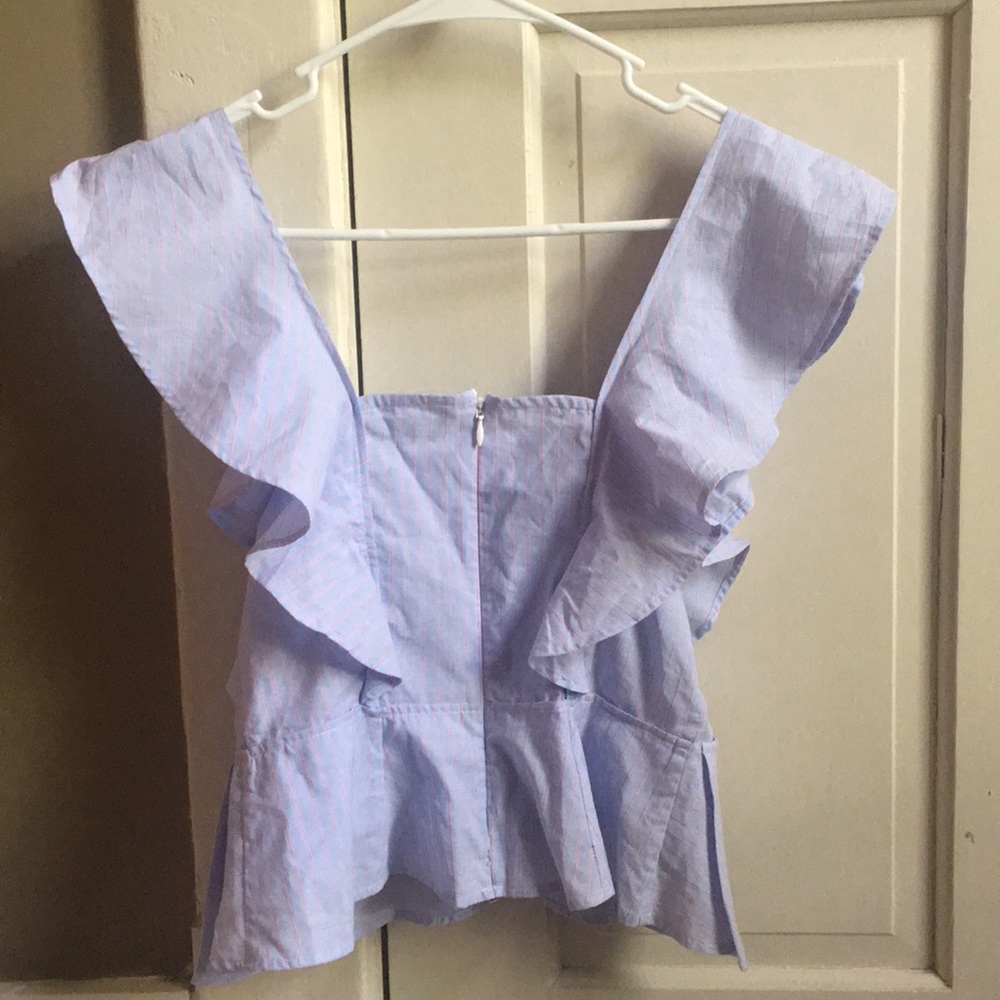 NWT Size 2 Express Ruffled Tank - Picture 7 of 7